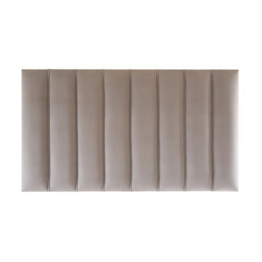 LA Velvet Wall Mounted Headboard - Vertical Panel Design