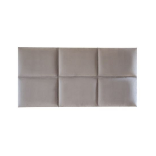 Blocks Wall Mounted Headboard - Velvet Fabric