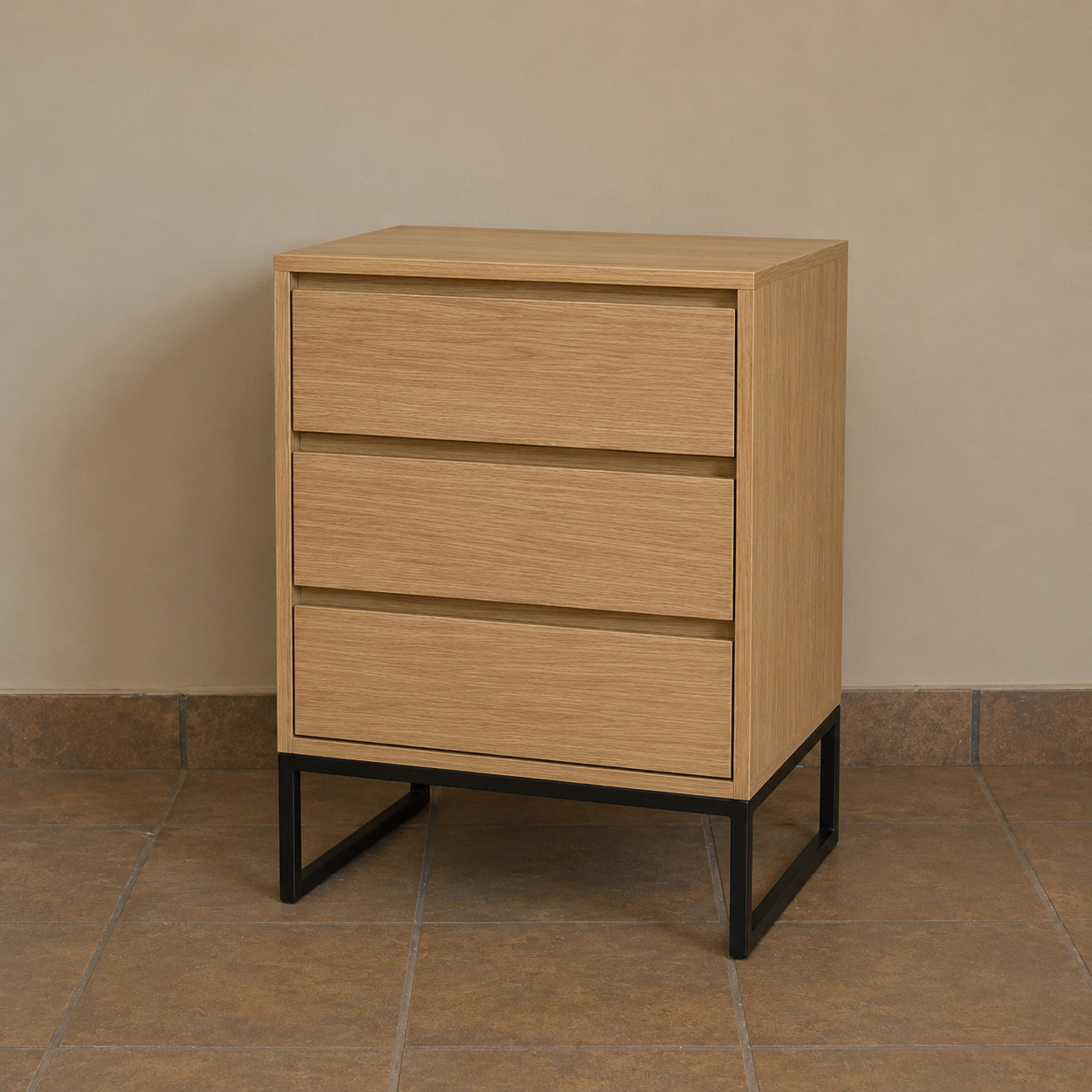 Clifton Oak Bedside Pedestal