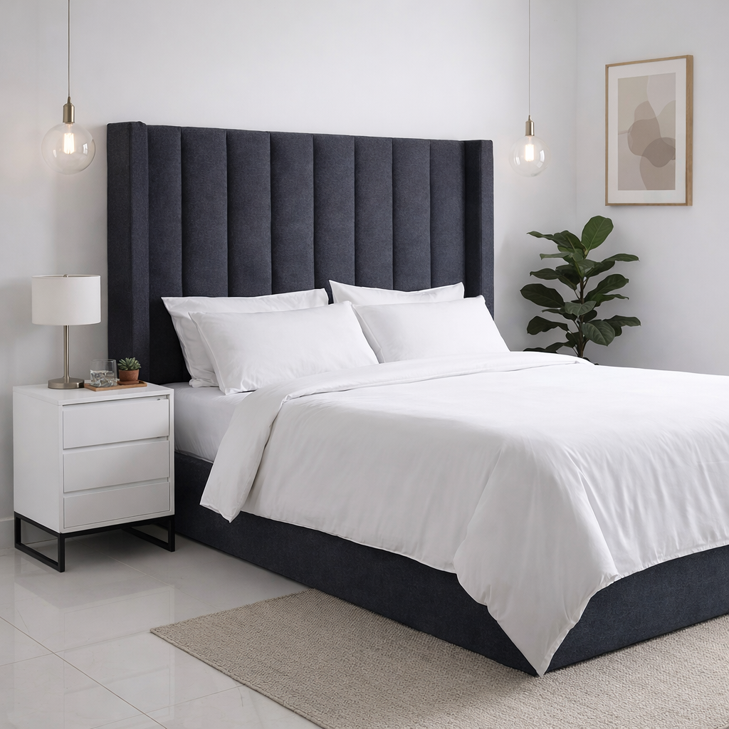 Estelle Boucle Fabric Headboard