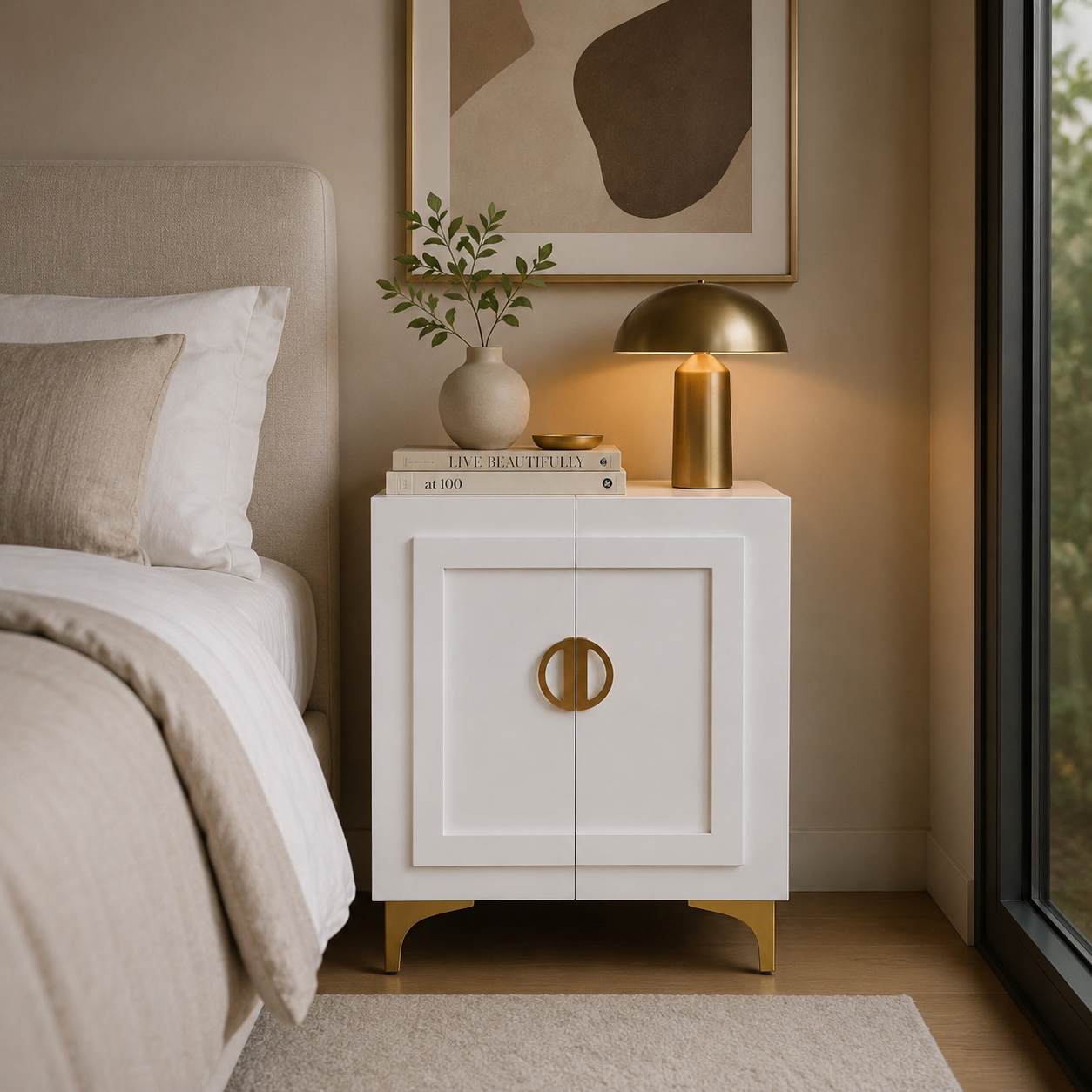 Tiffany Bedside Pedestal