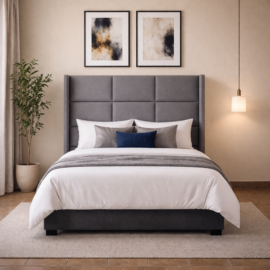 Vintage Blocks Wing Headboard