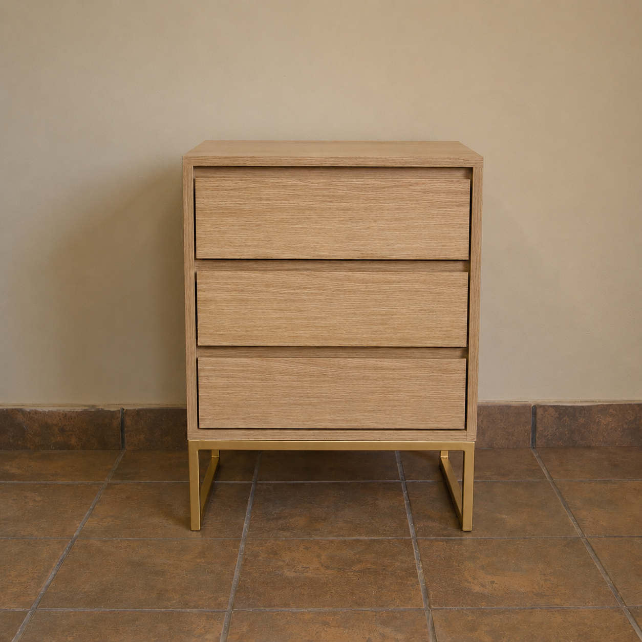 Clifton Oak Bedside Pedestal