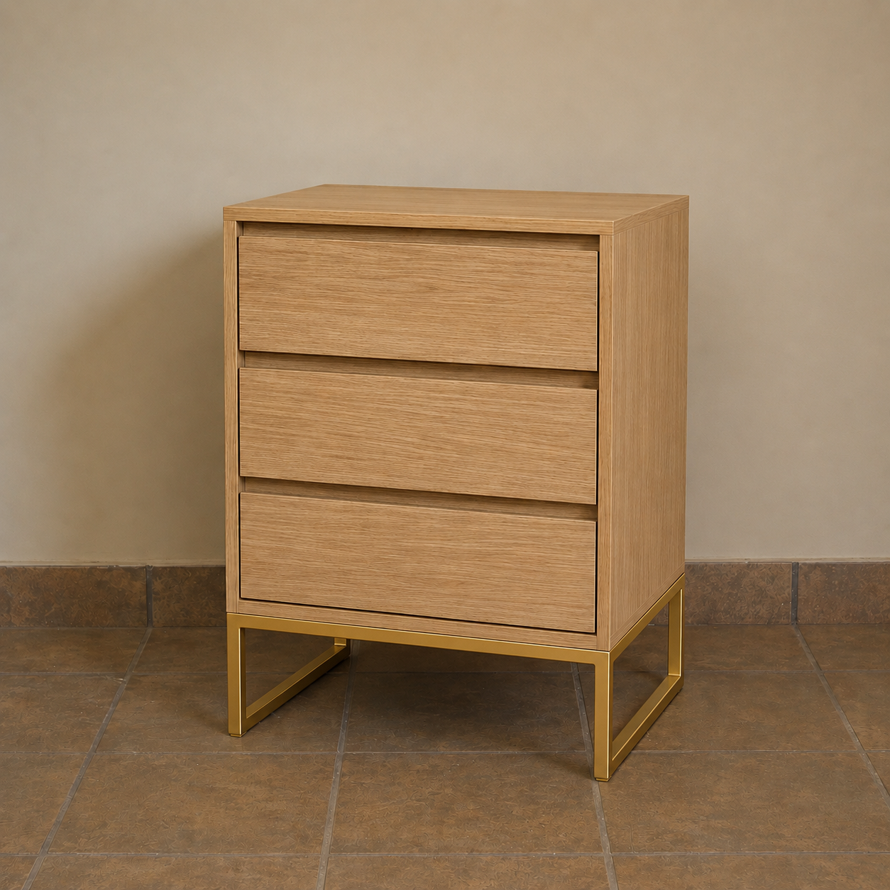 Clifton Oak Bedside Pedestal
