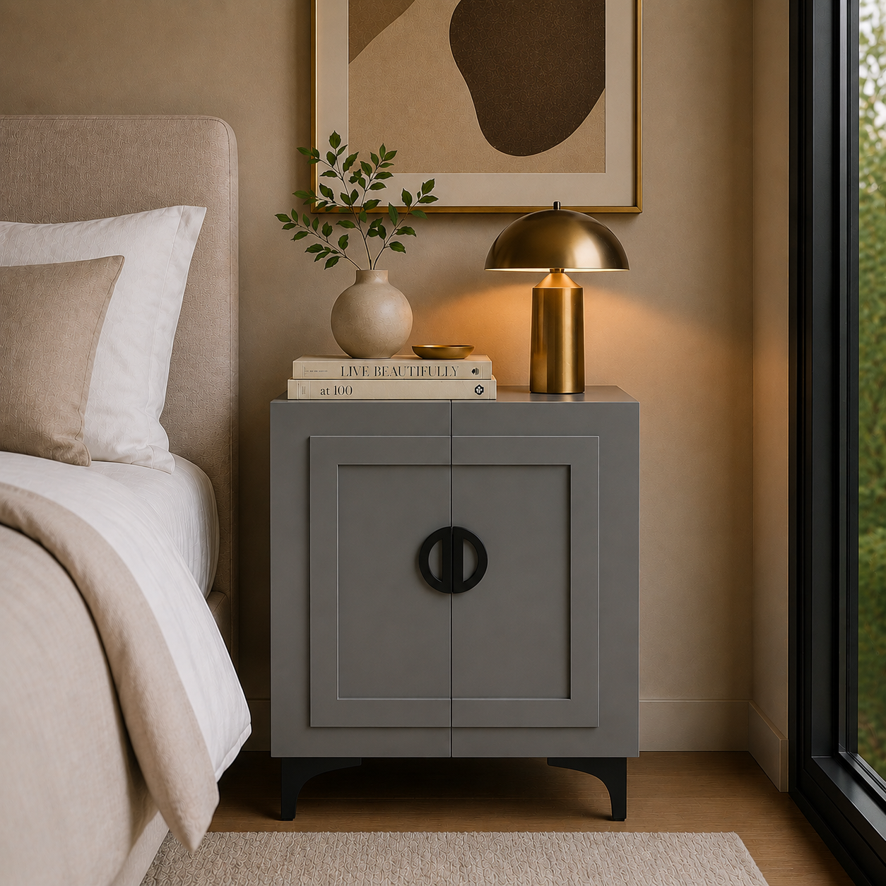 Tiffany Bedside Pedestal