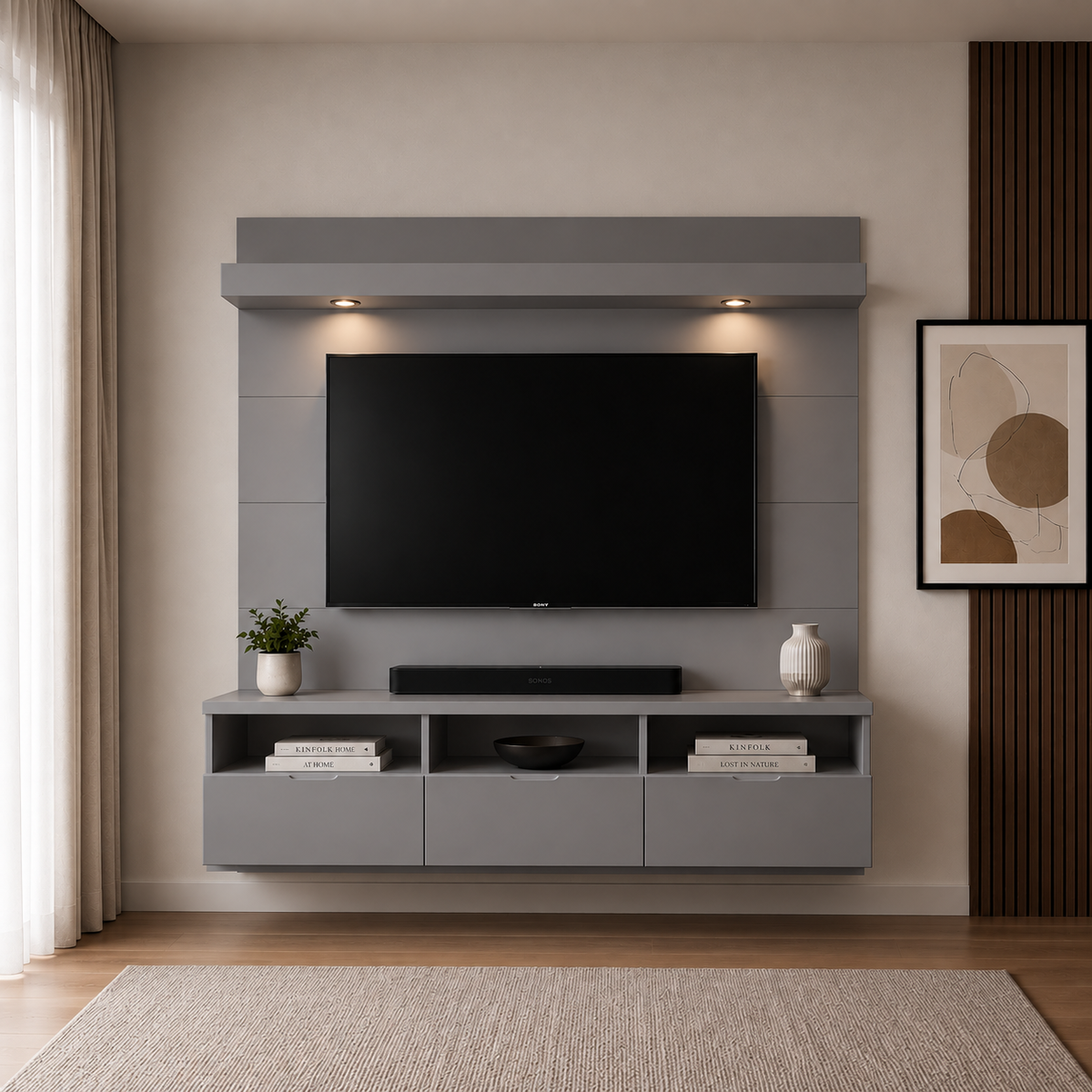 Atlanta Floating TV Unit