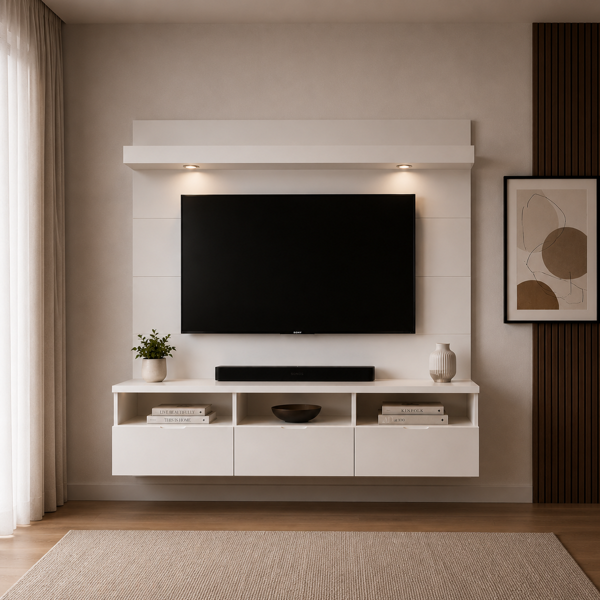 Atlanta Floating TV Unit