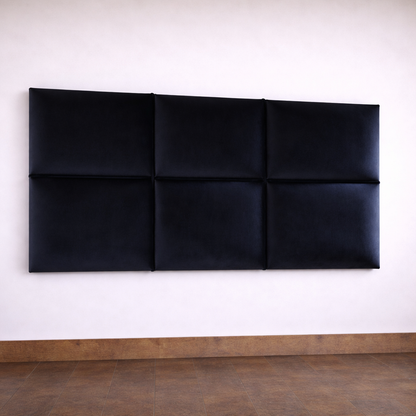Blocks Wall Mounted Headboard - Velvet Fabric