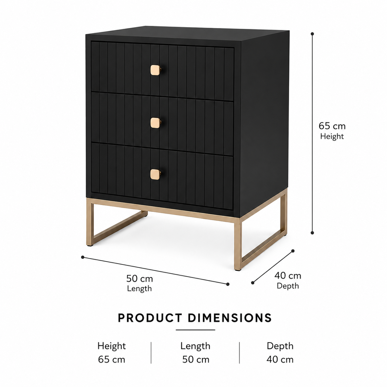 Mayfair Bedside Pedestal