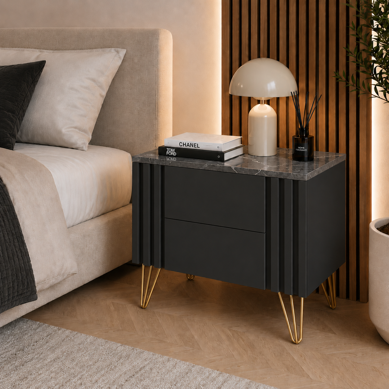 Metro Bedside Pedestal