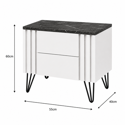 Metro Bedside Pedestal