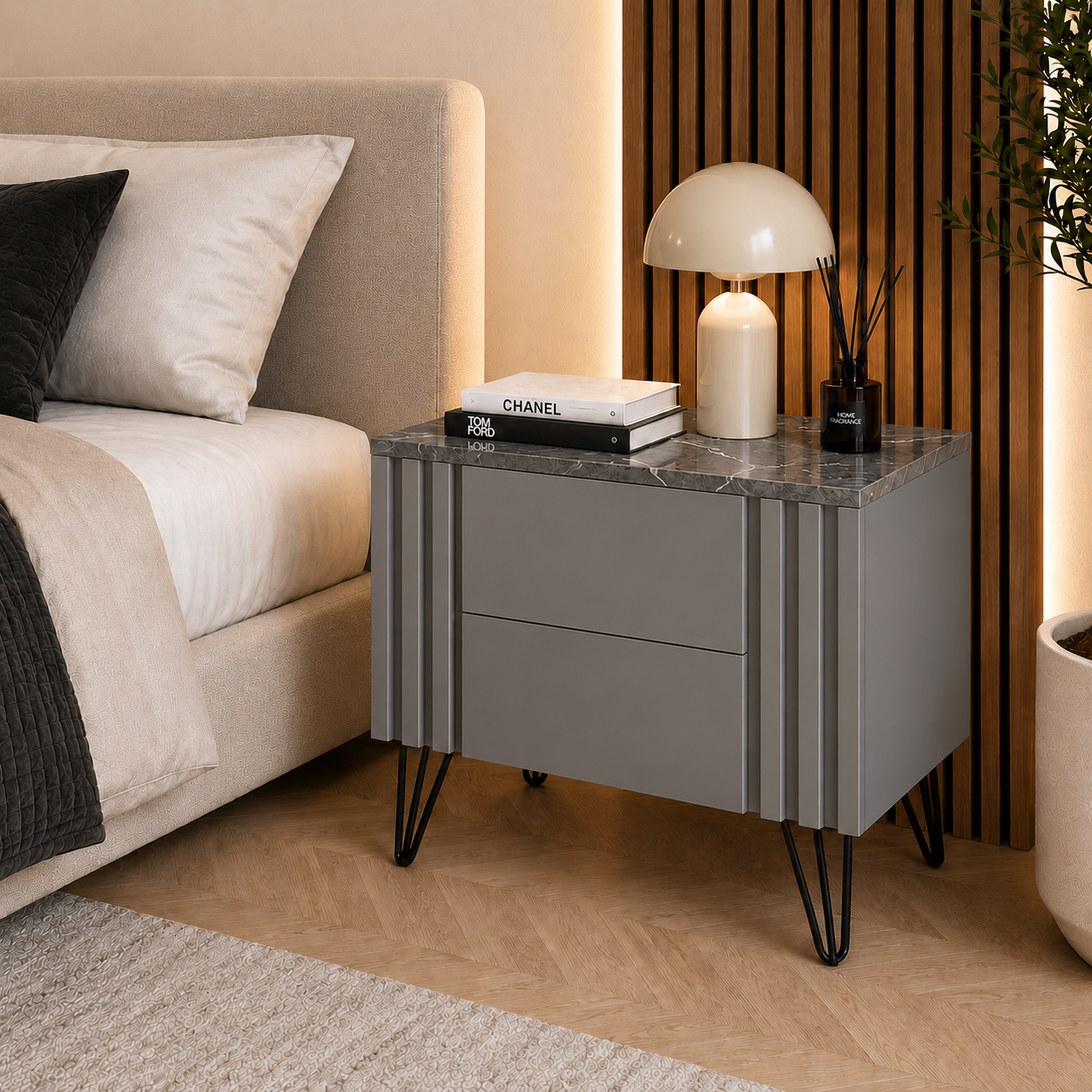 Metro Bedside Pedestal