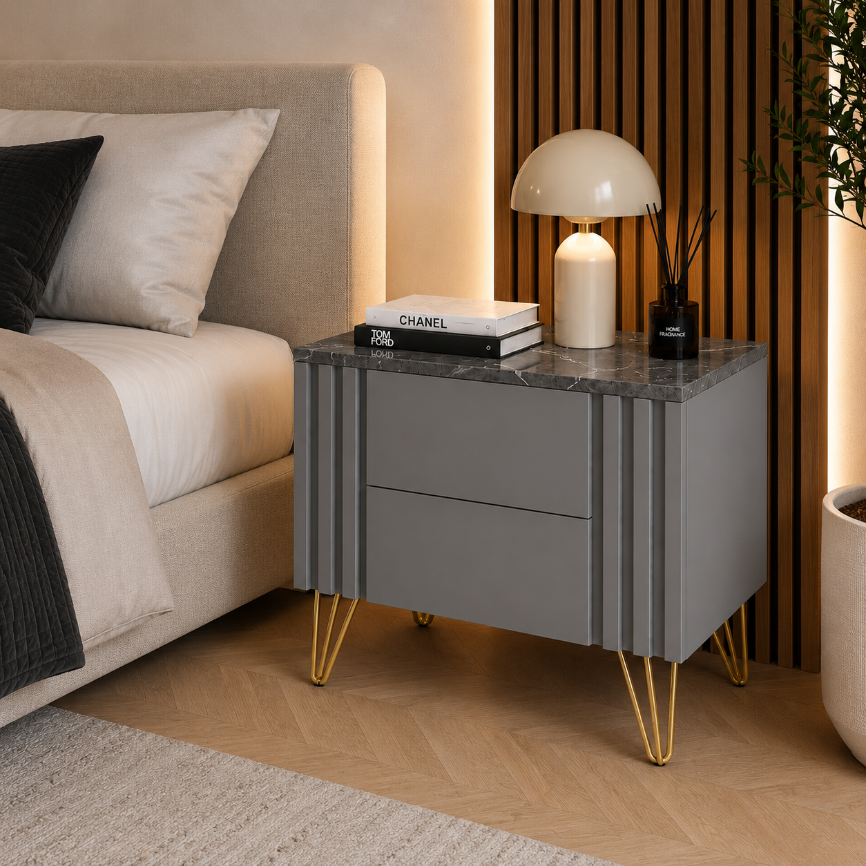 Metro Bedside Pedestal